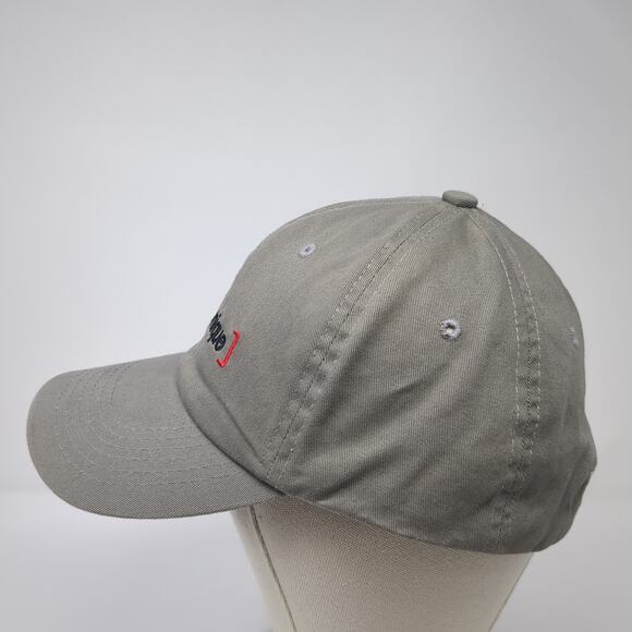 Captionique Slideback Baseball Cap Gray One Size Adjustable 6 Panel Top Level - Picture 3 of 9